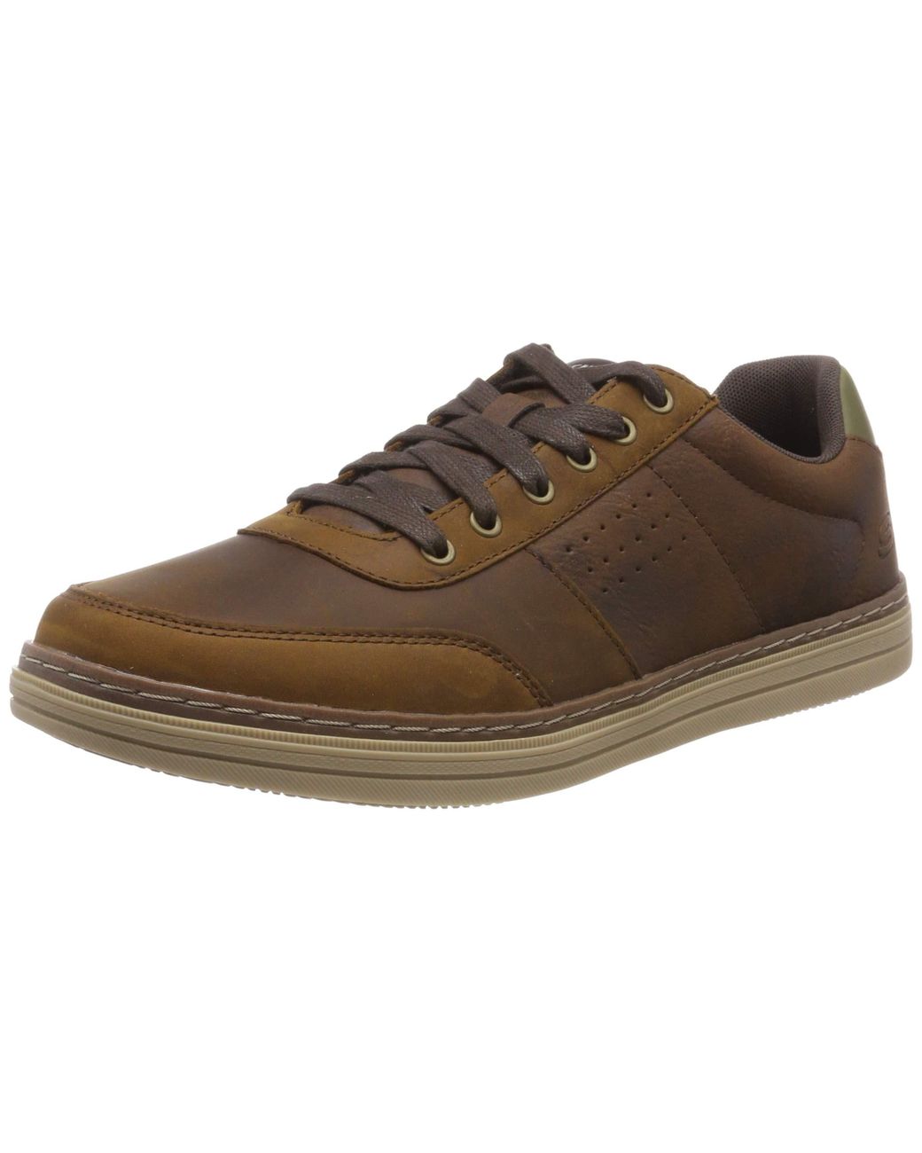 Skechers - black top 'heston avano' trainers