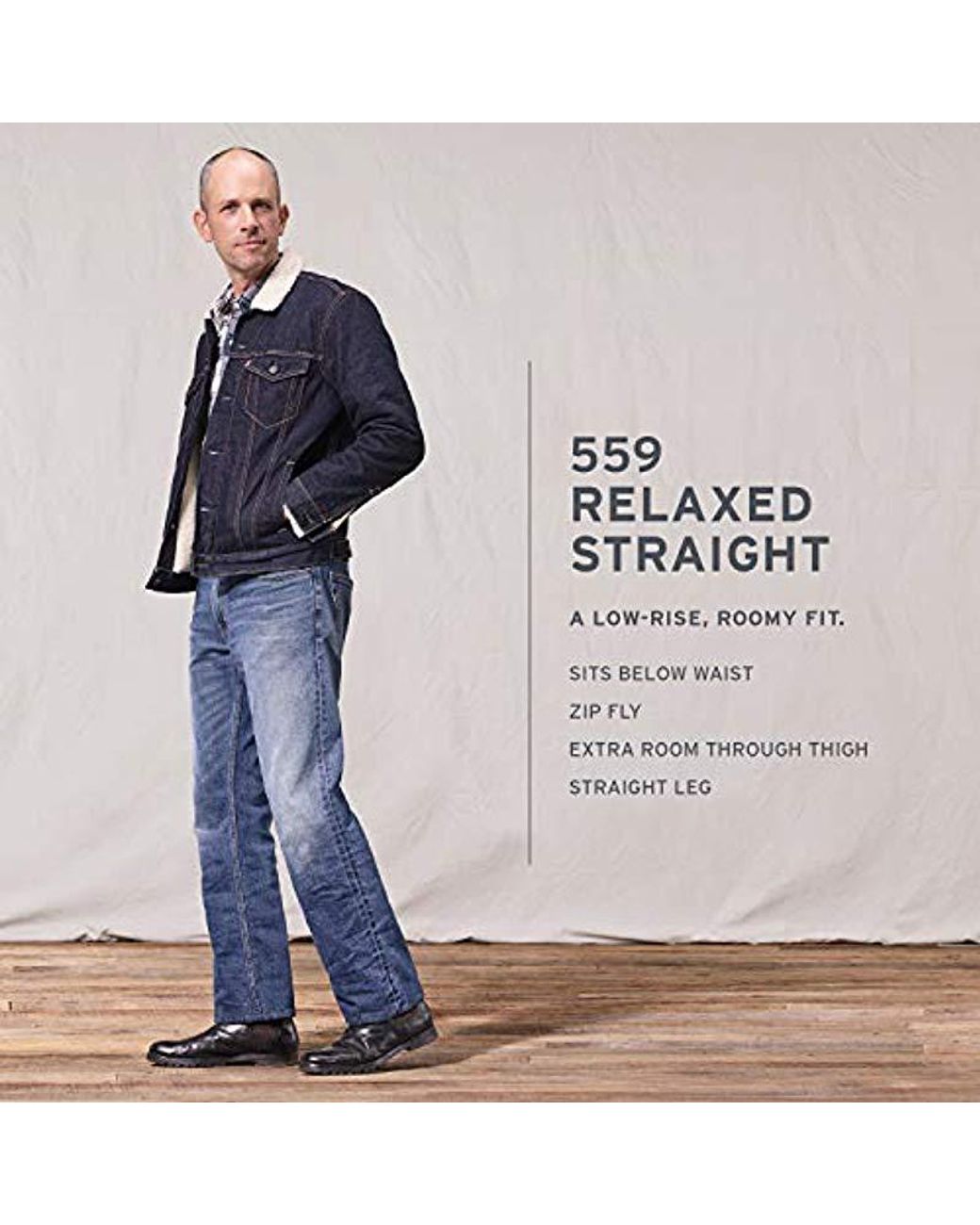levi 559 relaxed straight