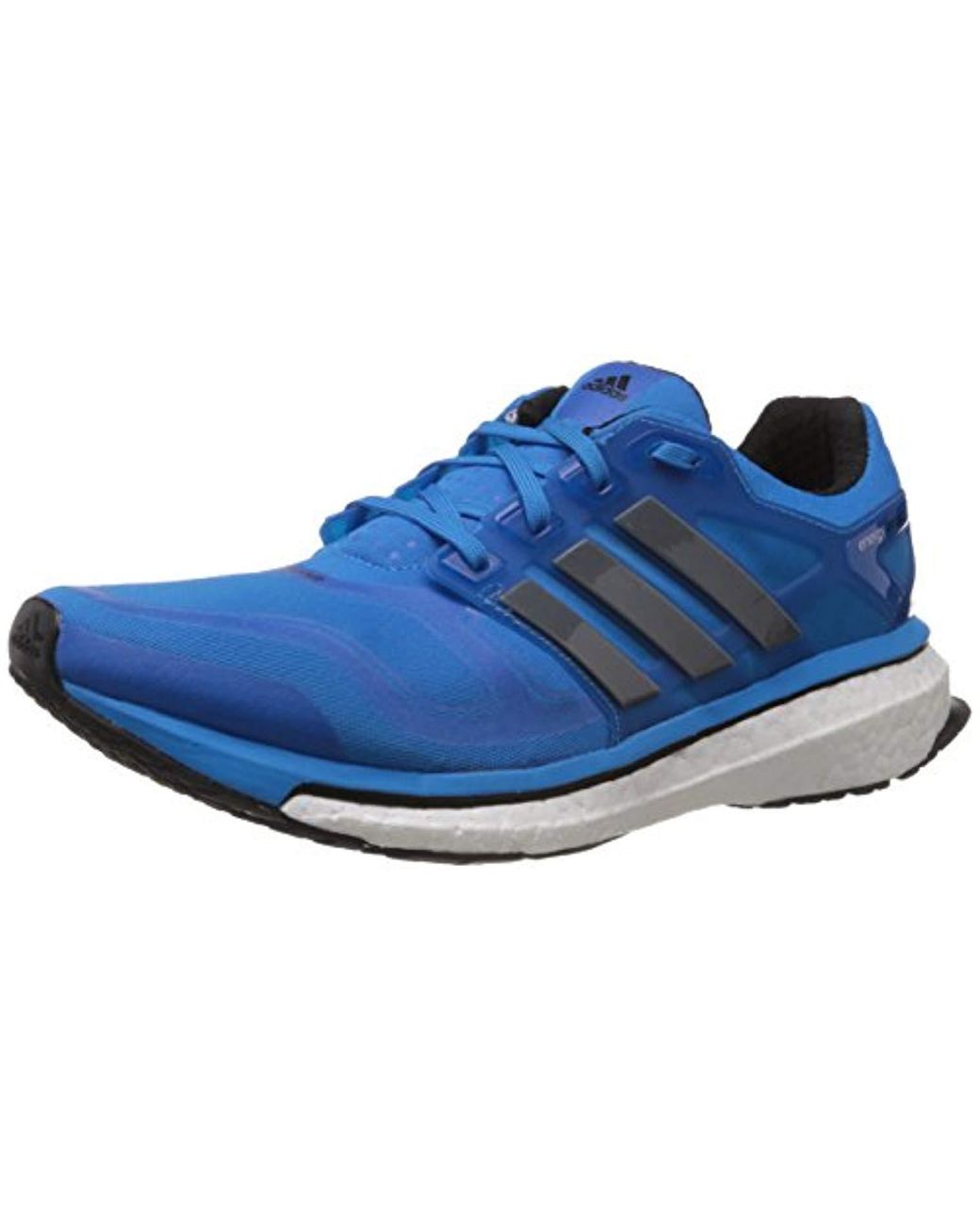 Men's Blue Energy Boost 2 M Running Shoes Men's Adidas Energy Boost 2m