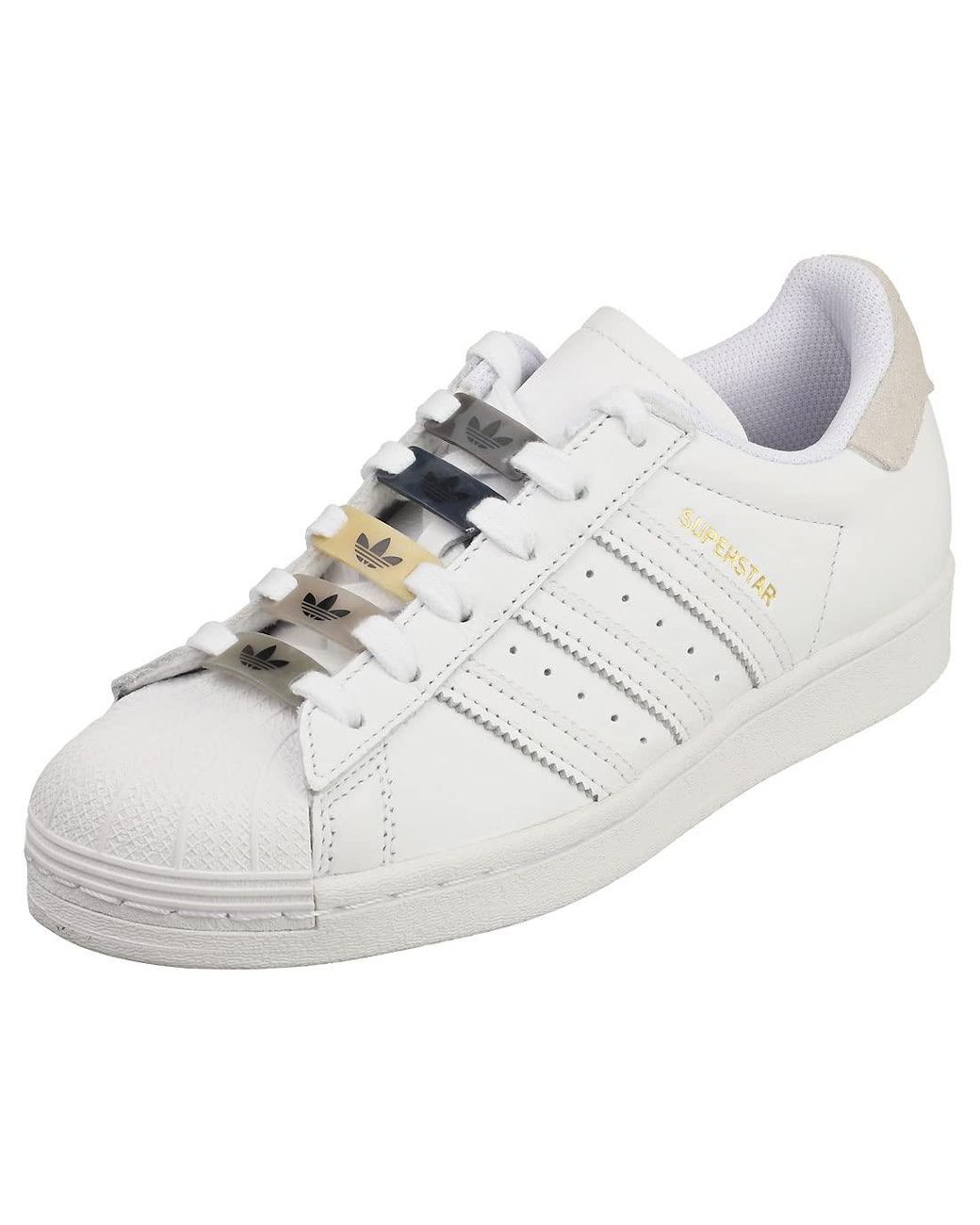adidas Superstar Womens Classic Trainers In White - 5 Uk | Lyst UK