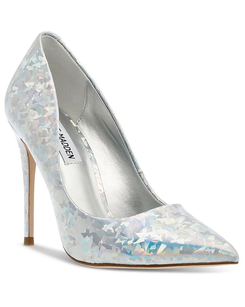 Steve Madden S Heel Style Pump Shoes in White Lyst UK