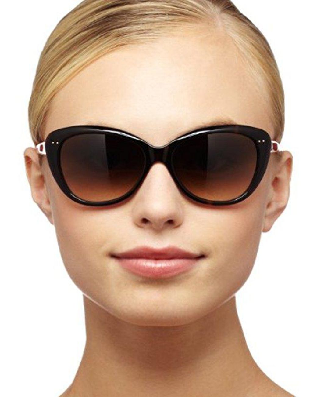 Kate Spade Kate Spade Angelique Cat Eye Sunglasses,tortoise Blush  Frame/brown Gradient Lens,one Size | Lyst
