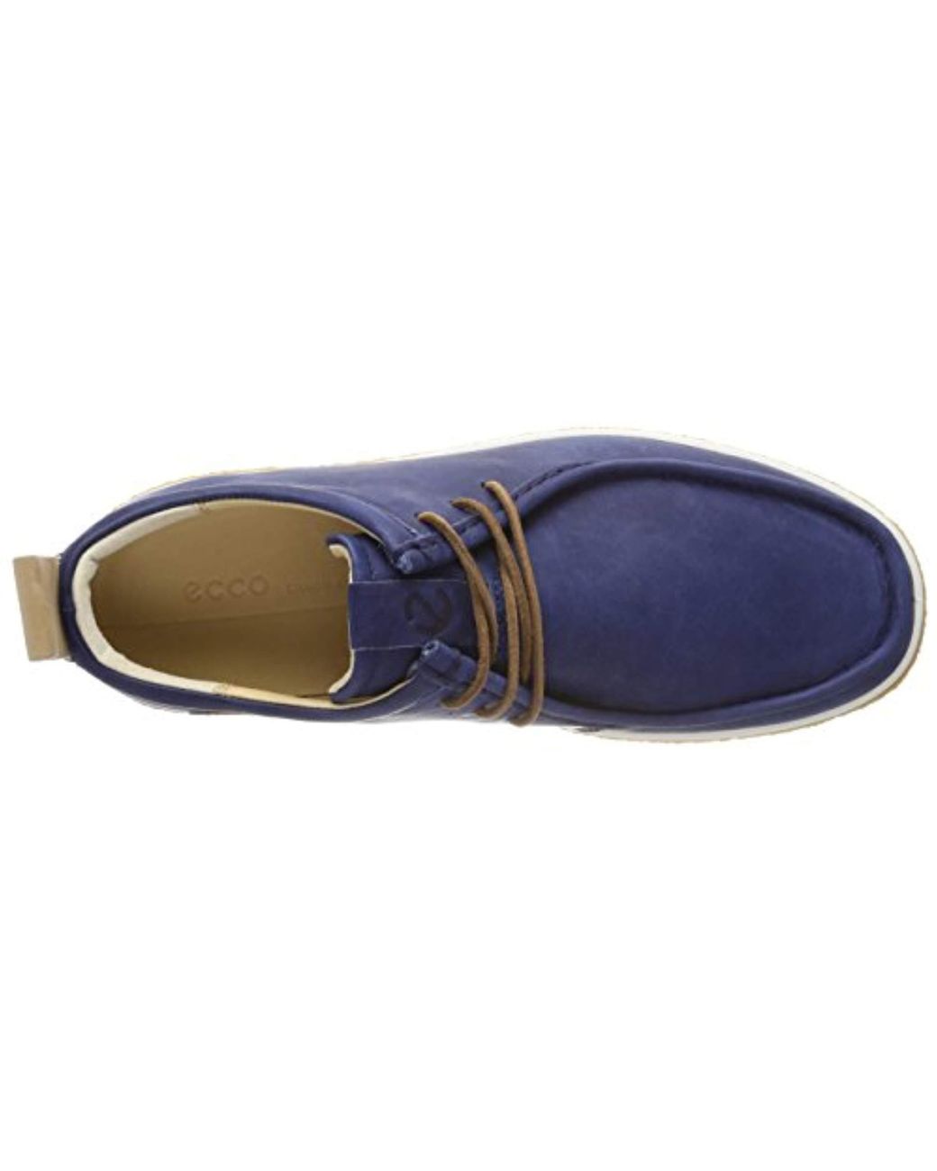 Ecco moccasin best sale mens blue