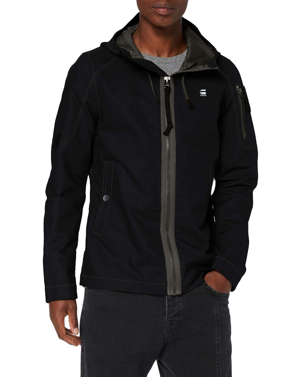 g star batt zip straight