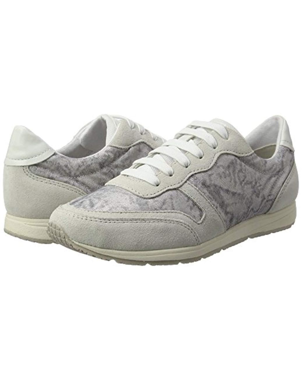 Geox Women/’s D Wisdom D Low-Top Sneakers
