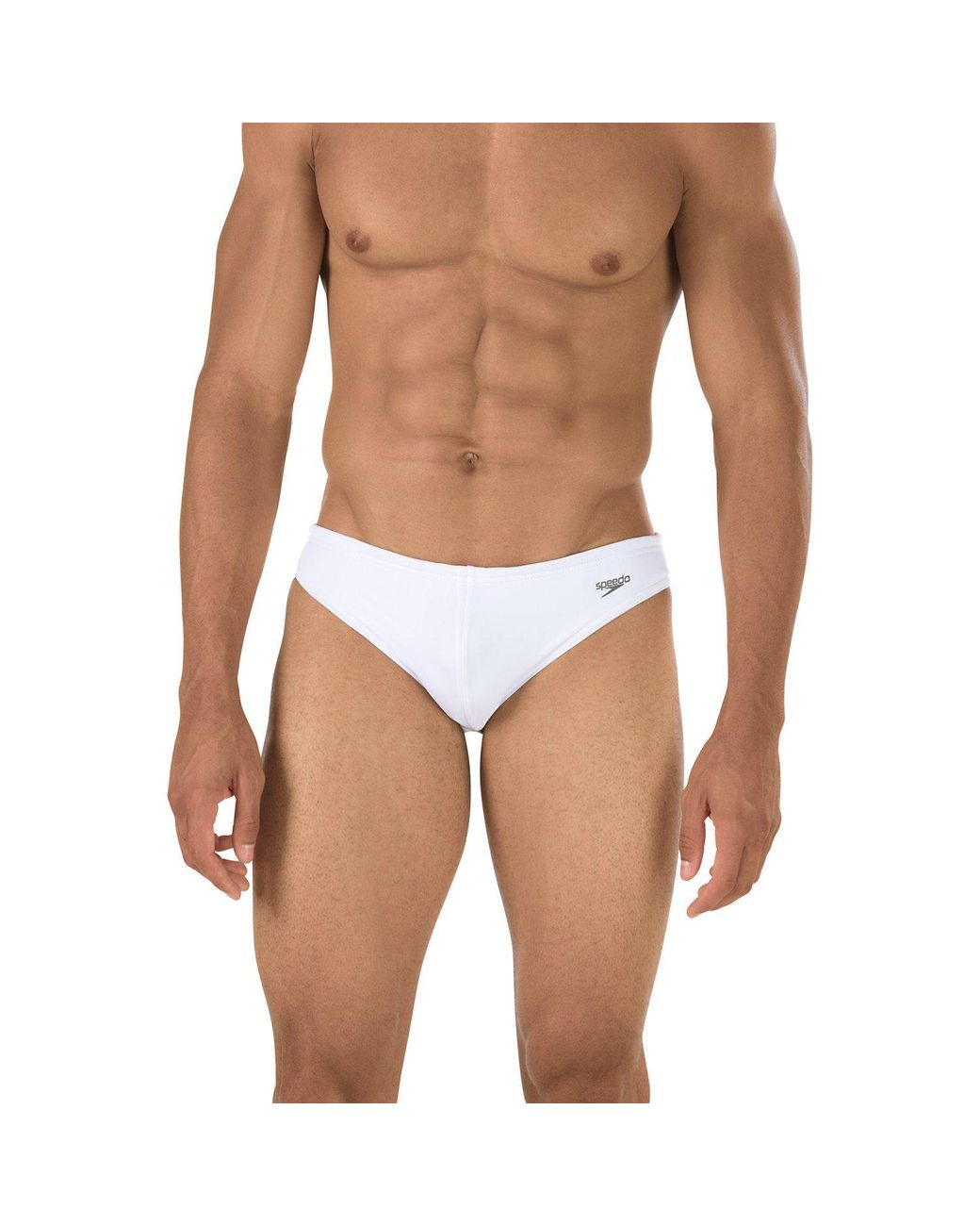 Speedo White Swimwear Solar Swim Briefs for men