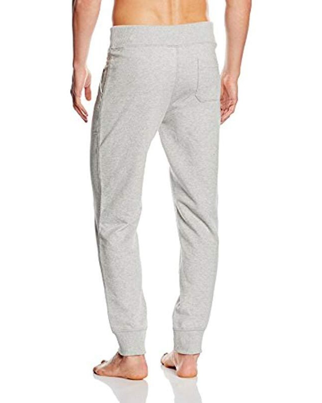 Tommy Hilfiger Cn LS Pant Flannel Set Pantalones de Pijama para Hombre