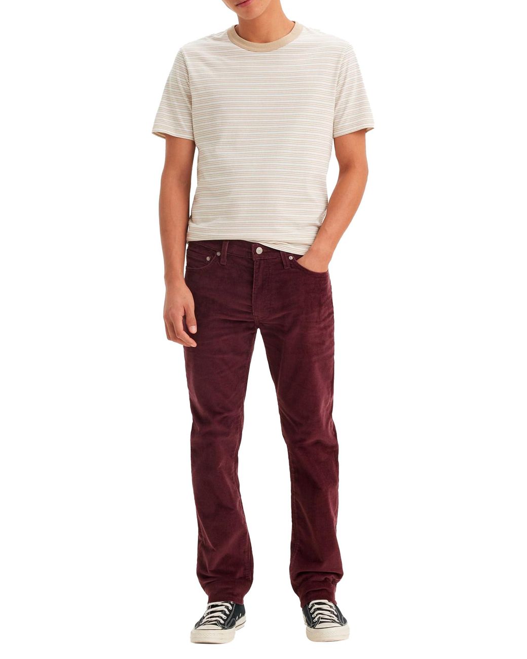 Levis 511 red discount
