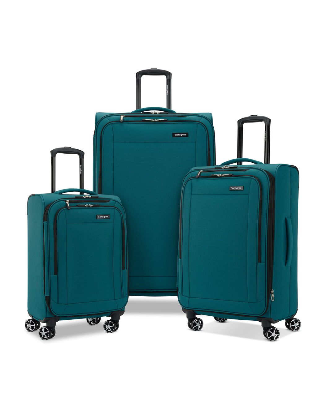 Samsonite Saire Lte Softside Expandable Luggage With Spinners Pine