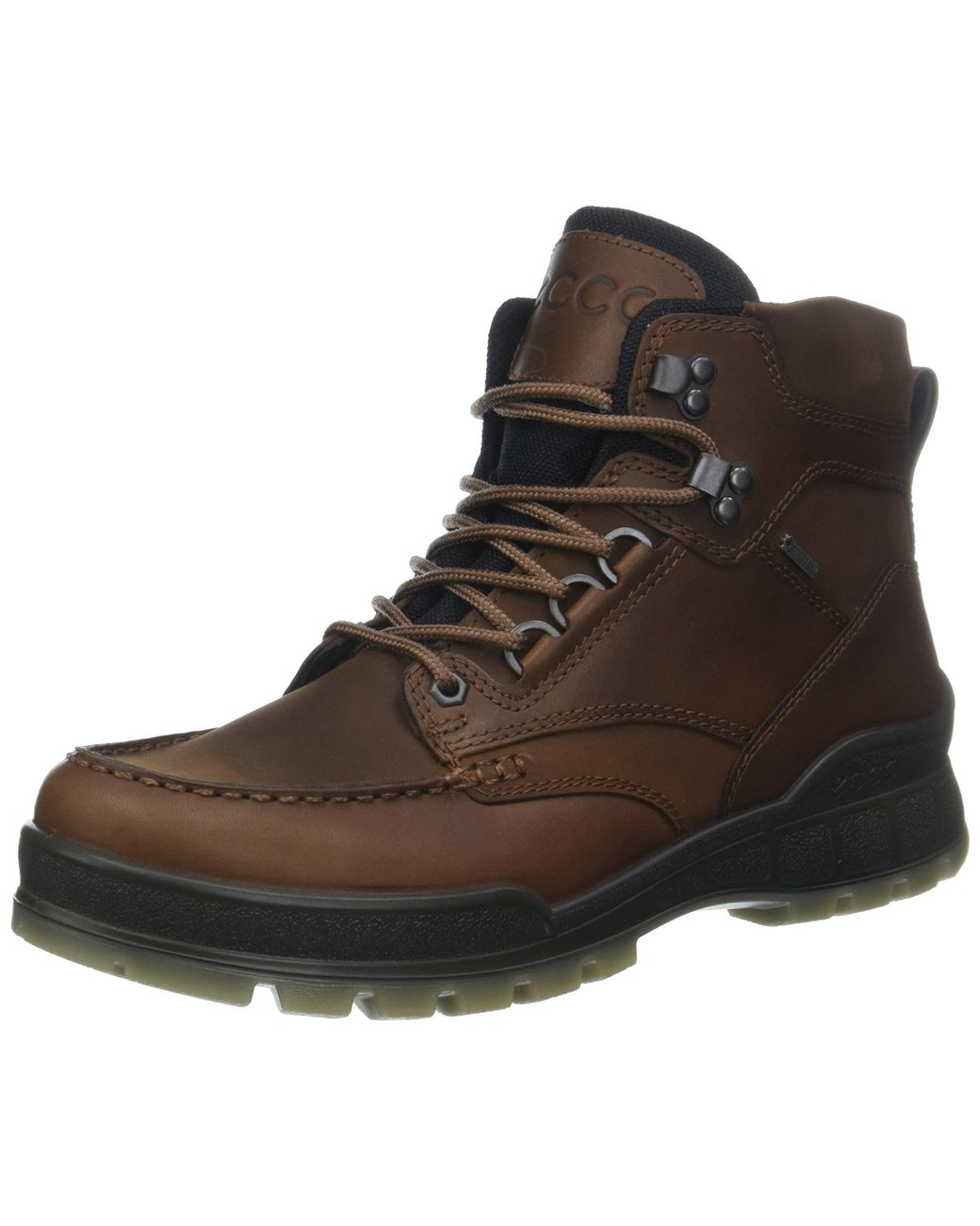 Ecco Leather Track 25 Gore-tex Mid Hiking Boot in Brown for Men - Lyst