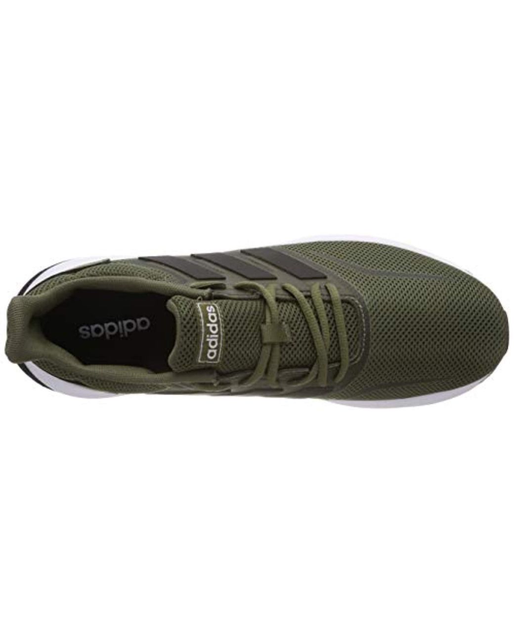 adidas Lace Falcon Running Shoes, Green (raw Khaki/core Black/ftwr White),  8.5 Uk for Men | Lyst UK
