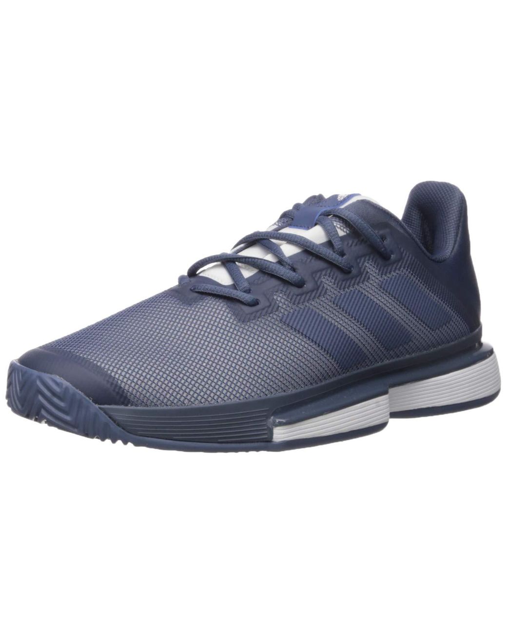 adidas Solematch Bounce Tennis Shoe in Blue for Men | Lyst