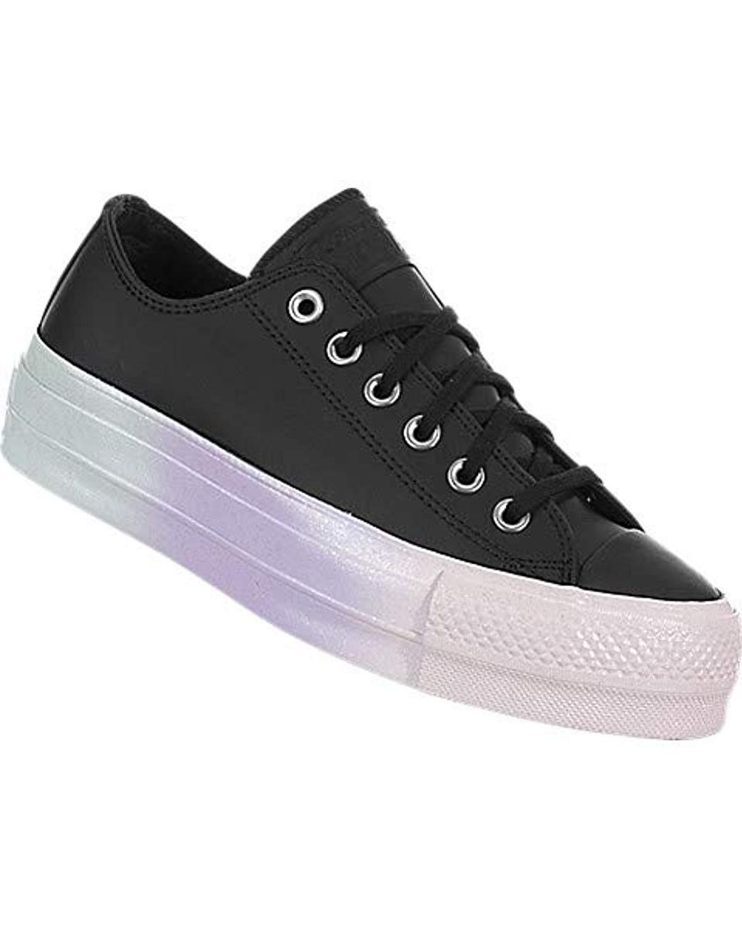 converse chuck taylor all star mono canvas platform ox w
