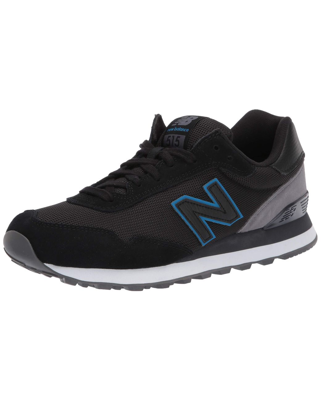 New Balance Suede 515 V1 Sneaker in Black for Men - Save 22% - Lyst