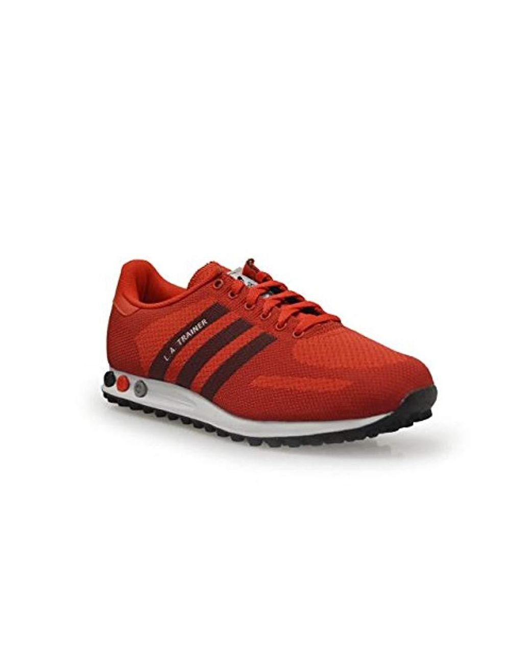 adidas La Weave Trainer in Red for Men | Lyst UK
