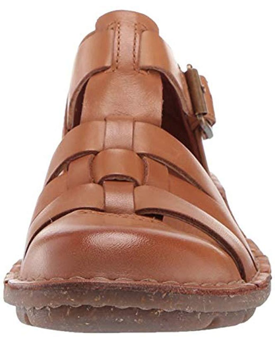 Clarks Leather Blake Moss Fisherman Sandal in Tan Leather (Brown) | Lyst UK