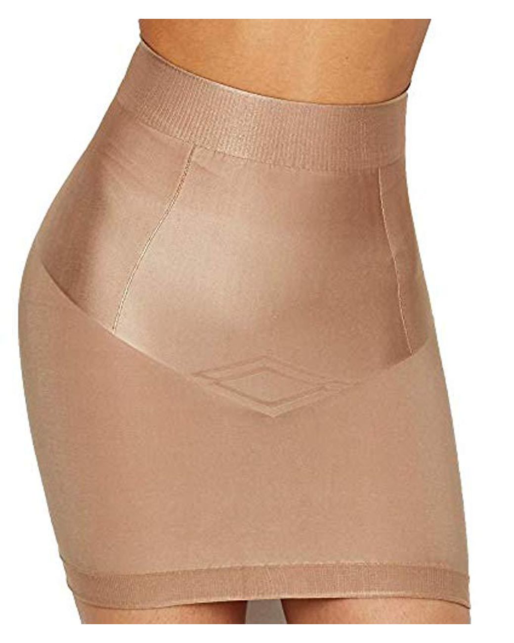 Yummie Hidden Curve High Waist Firm Control Shapewear Smoother Skirt Slip  Size S