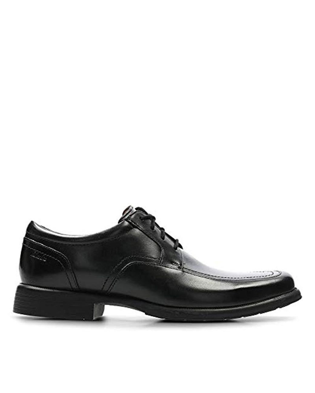 Clarks Lace-up Derby Shoes Huckley Spring Black Leather for Men | Lyst UK