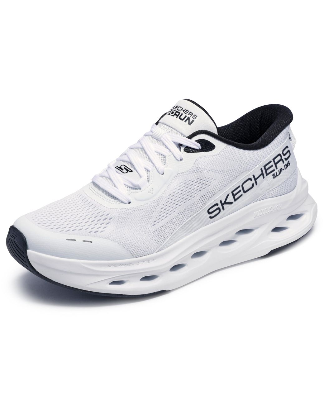 Skechers Max Cushioning Glide Step Advert Hands Free Slip