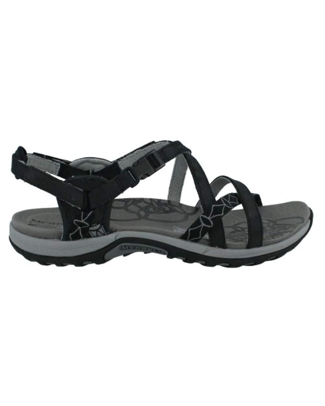 Merrell Jacardia Sandal in Black | Lyst