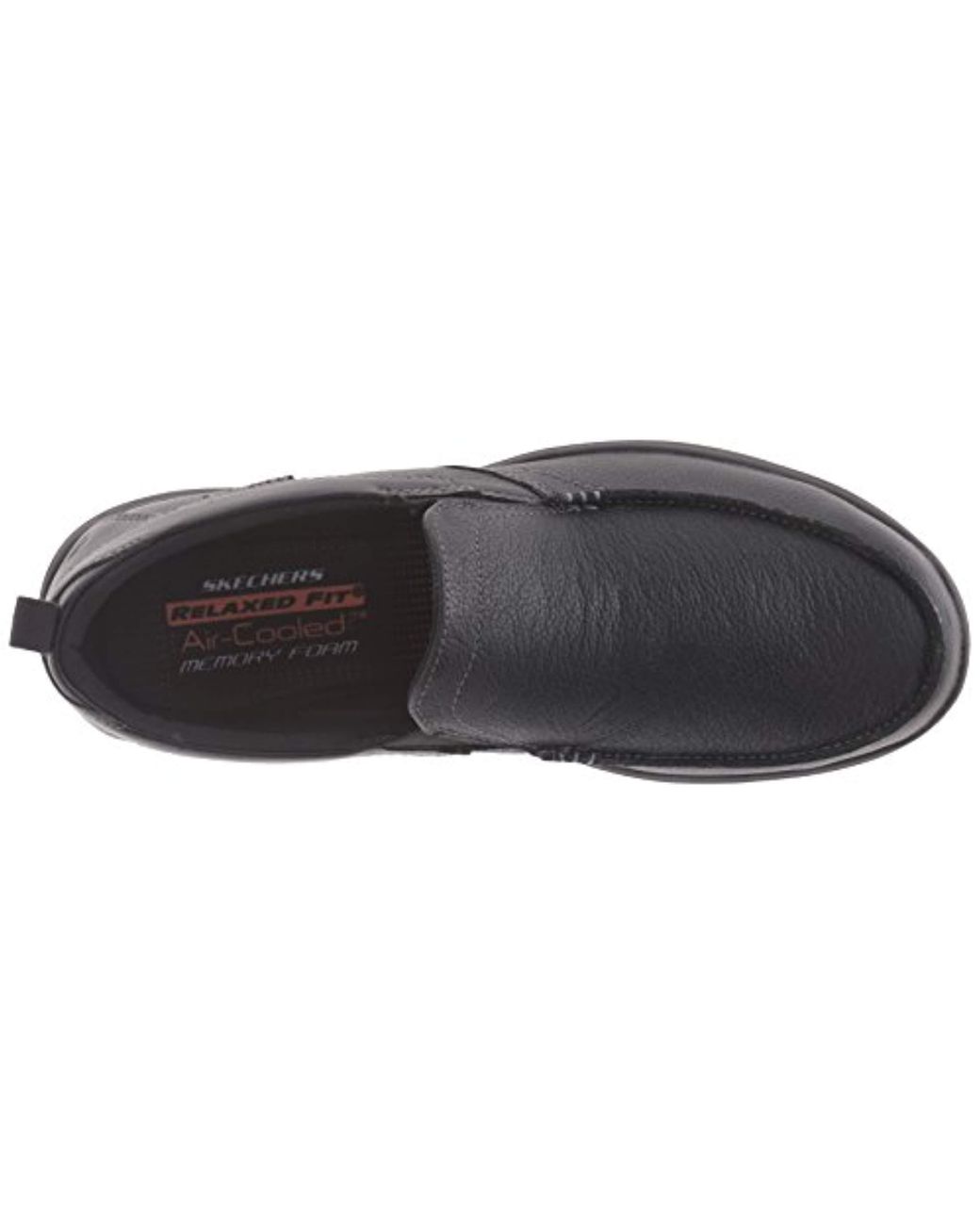 skechers espadrilles hombre negro