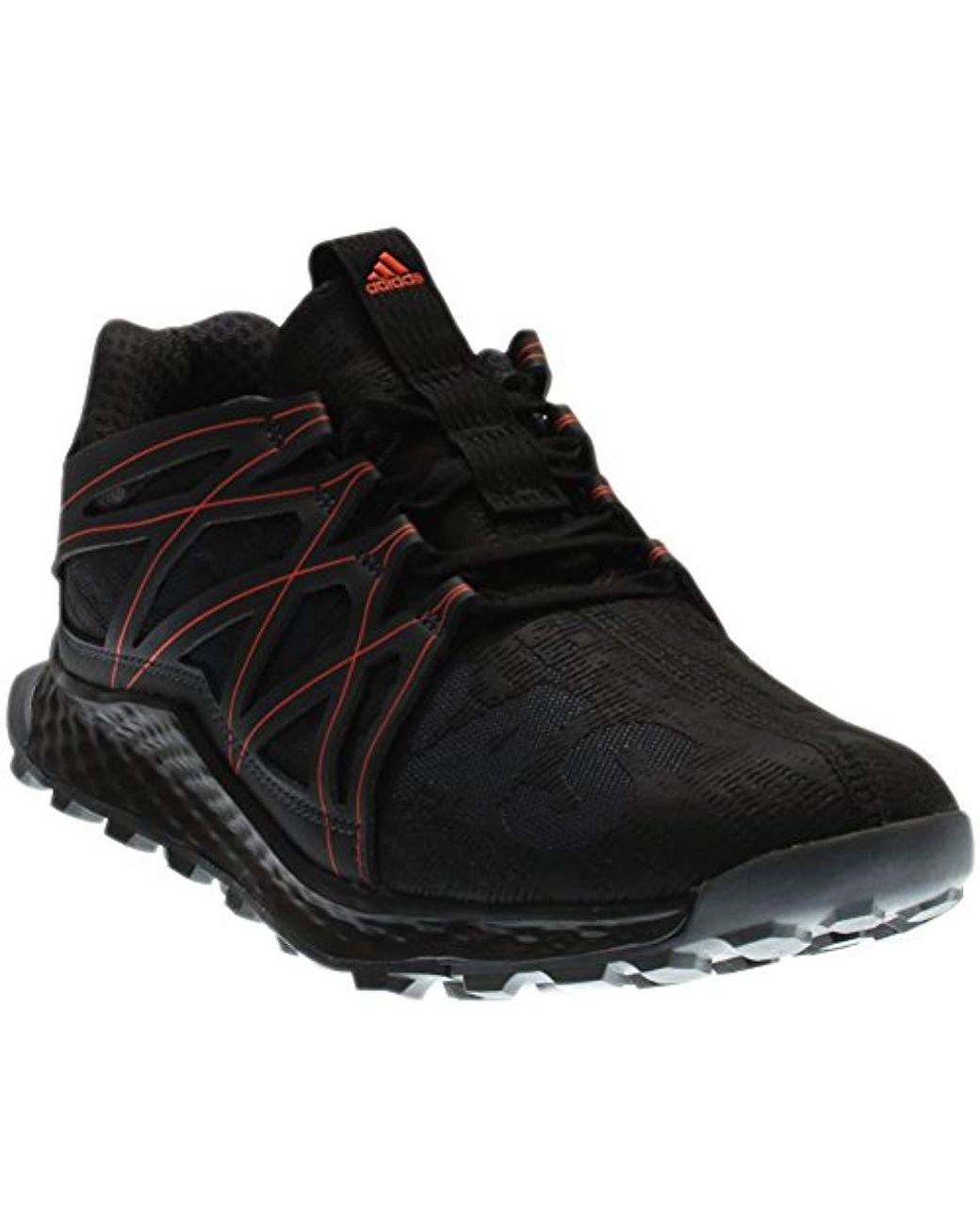 adidas Performance Vigor Bounce Trail Running Shoe in Black for Men | Lyst