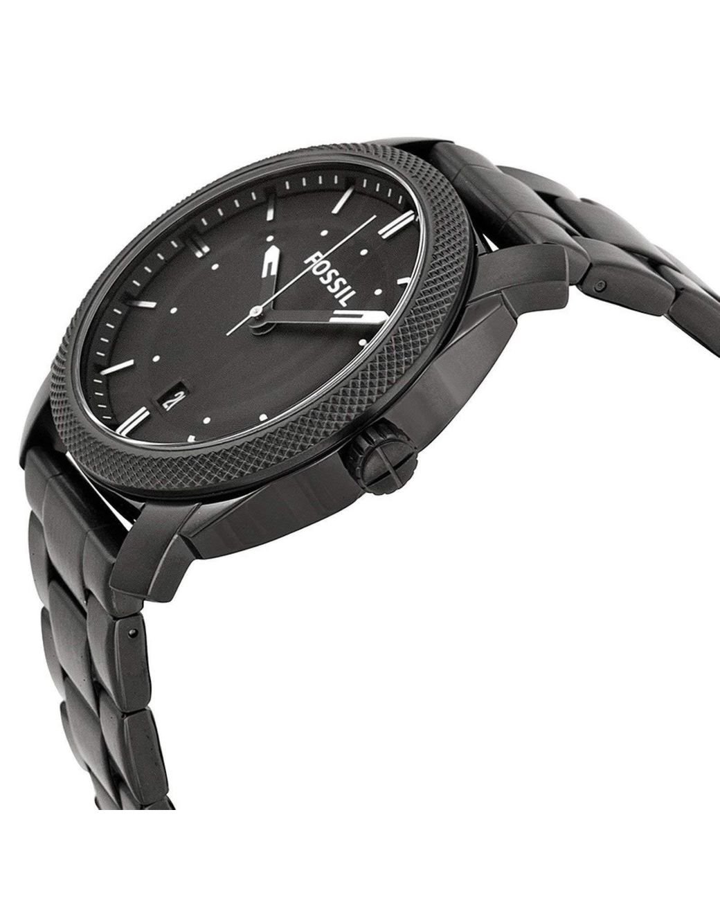 Montre noir homme 2025 fossil