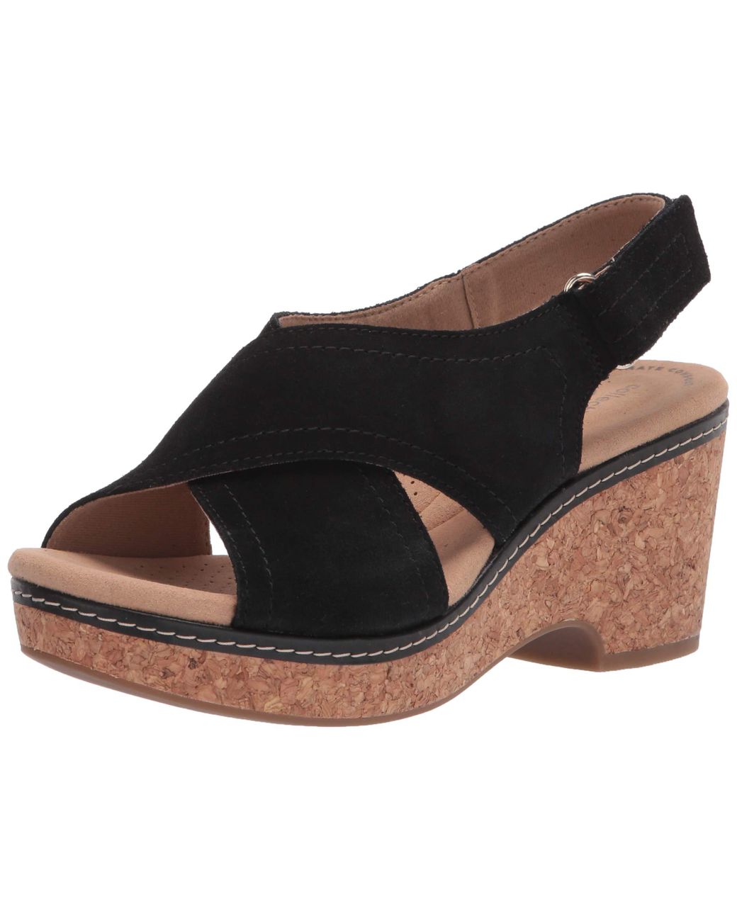 clarks giselle wedge sandal