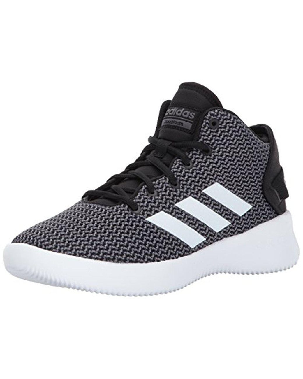 Farthest orchestra Self-respect adidas Neo Cf Refresh Mid Basketball-shoes, Black/white/grey Five, 7 Medium  Us for Men | Lyst