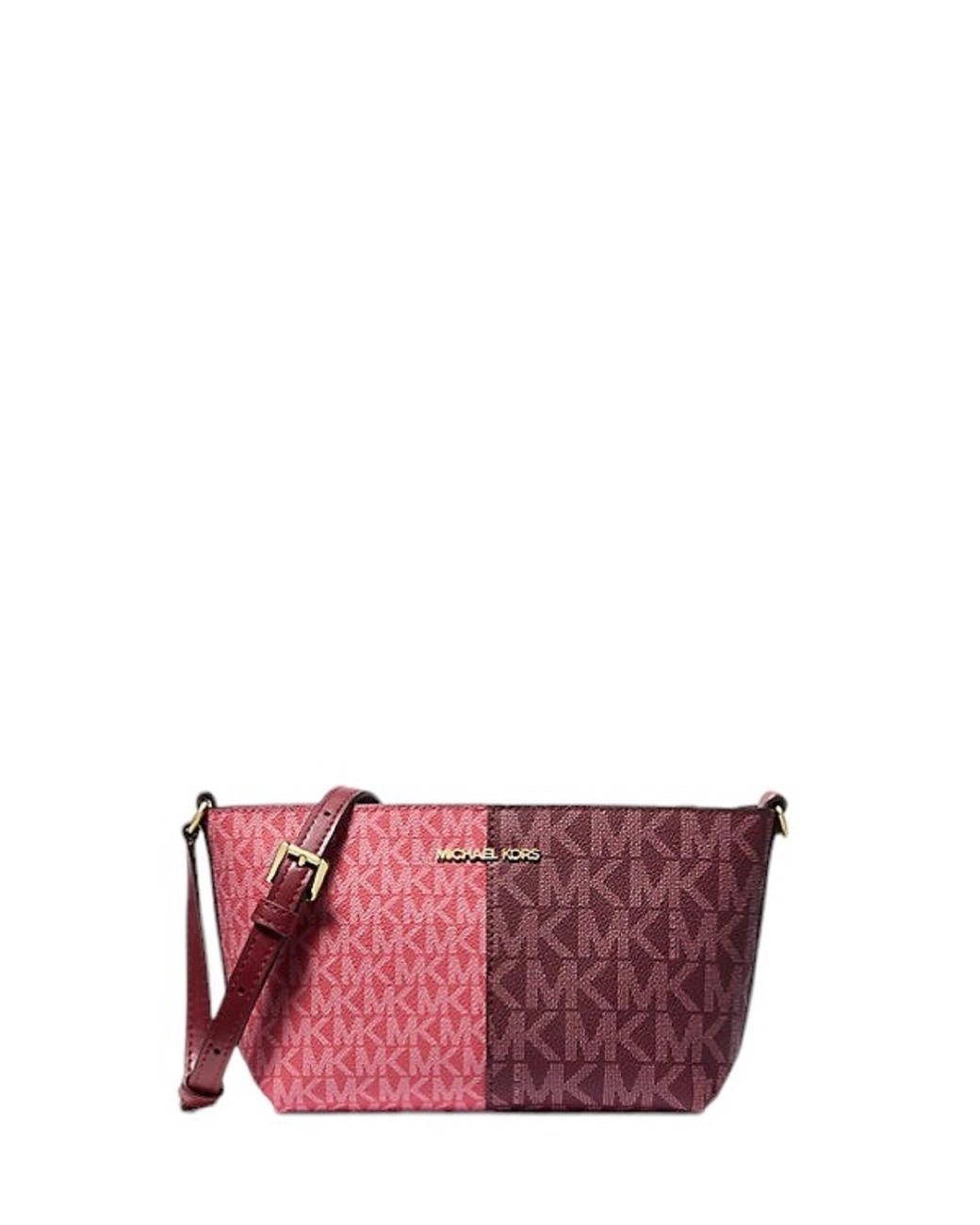 Leather Michael Kors Rosa GeldbÃ¶rse Bag Michael Kors Jet Set