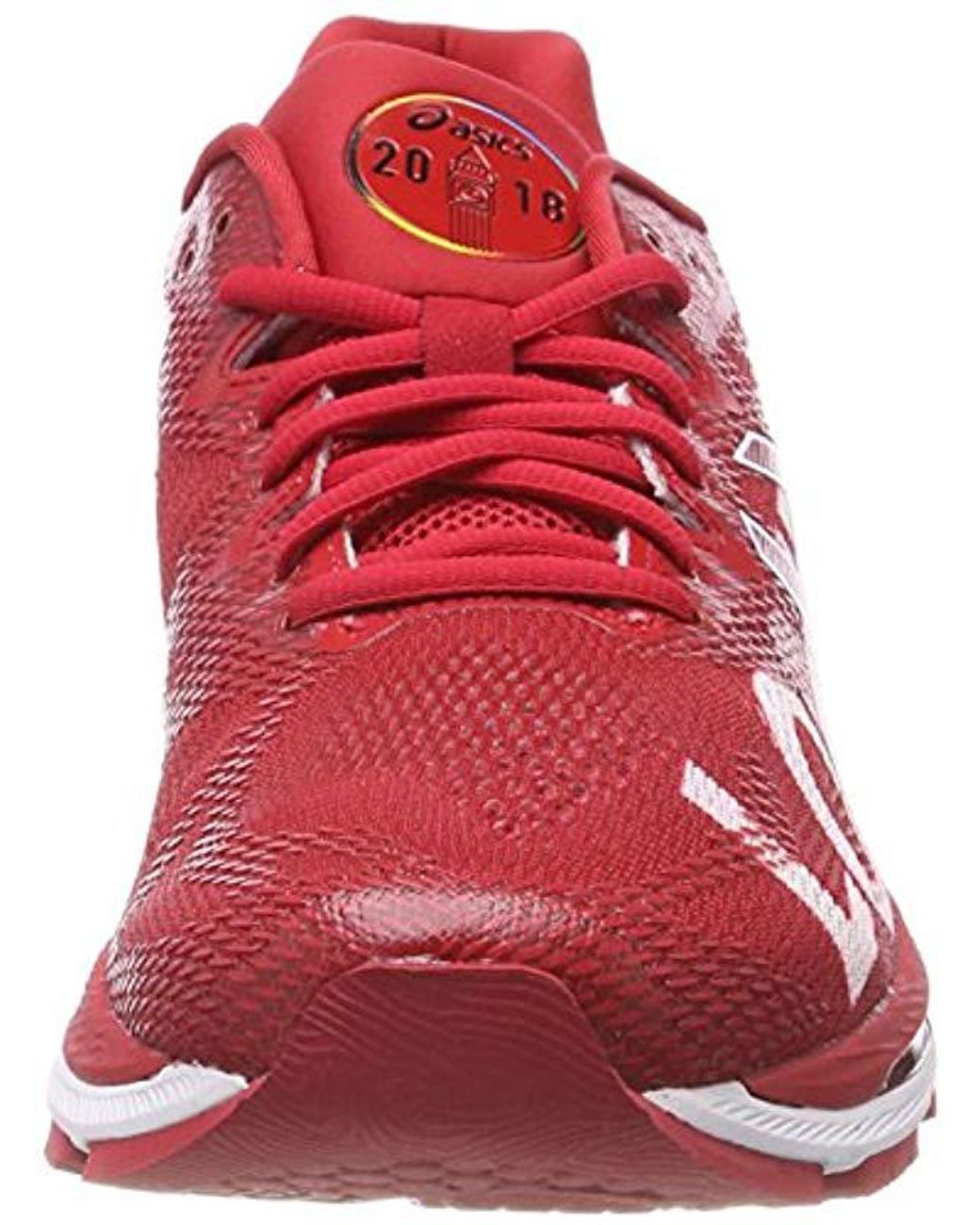 Más Hacer bien Picasso Asics Gel-nimbus 20 London Marathon Competition Running Shoes in Red | Lyst  UK