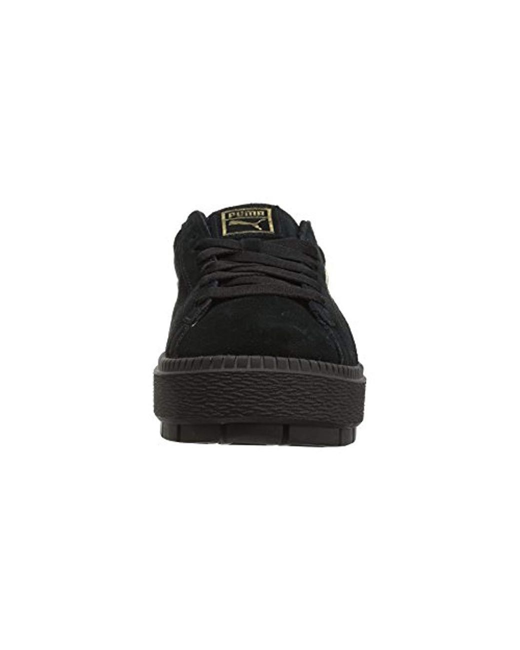 puma trace platform black