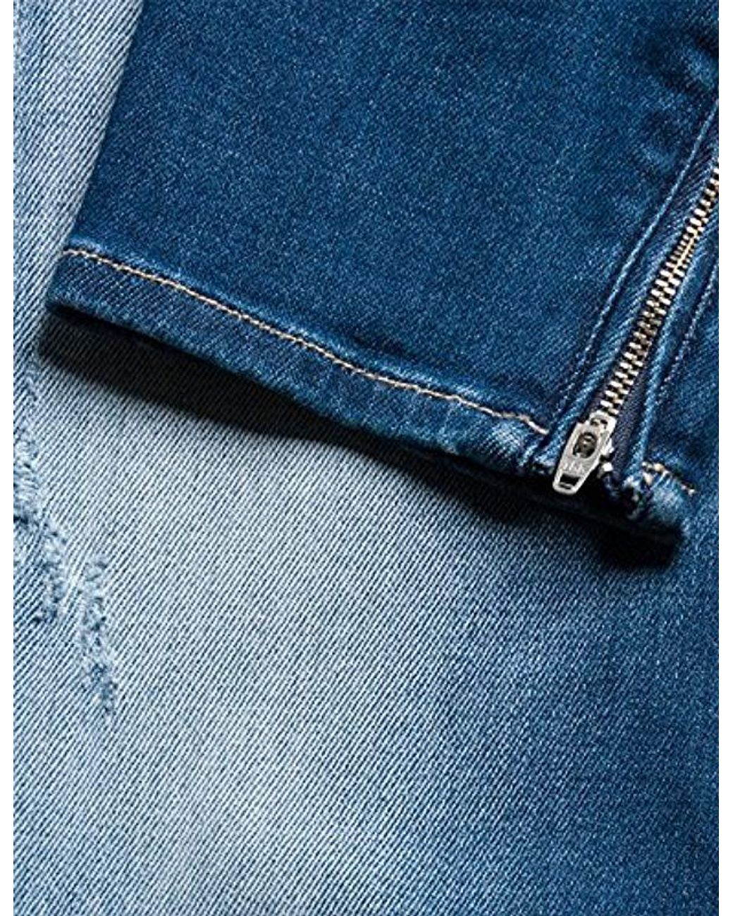 Gemoedsrust Bijdrage Versnellen Replay Damen Pilar Ankle Zip Boyfriend Jeans in Blau | Lyst DE