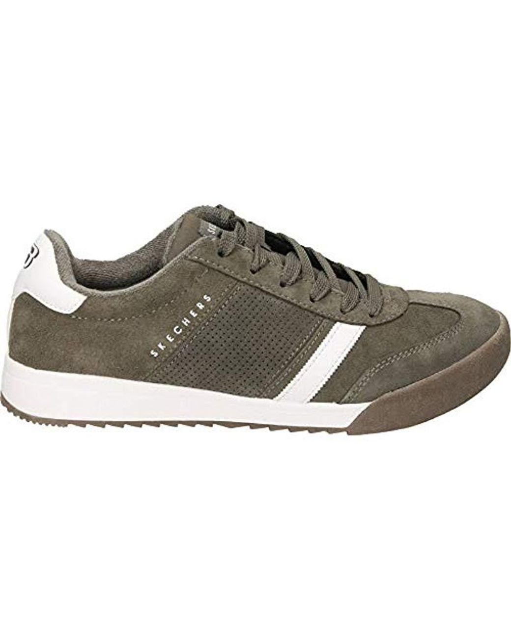 skechers equalizer hombre olive