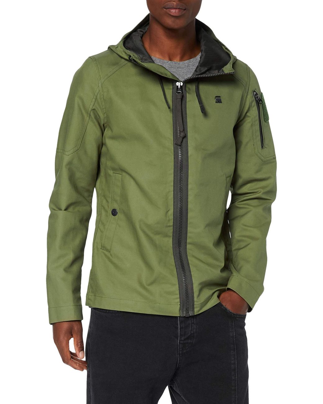 g star batt zip straight