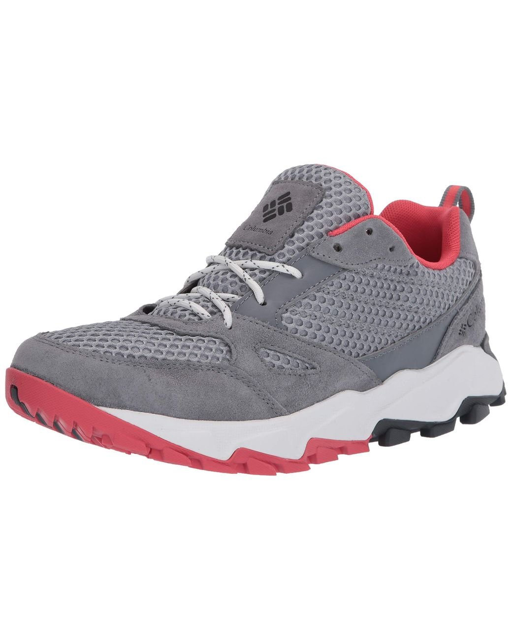 Columbia Suede Womens Ivo Trail Breeze Hiking Shoe in Gray Save 25