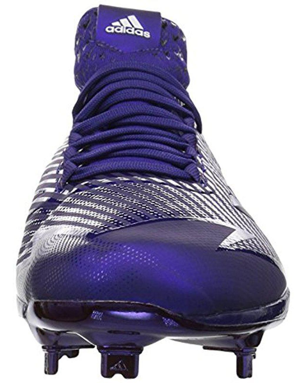 adidas Adizero Afterburner 4 Baseball Shoe in Purple for Men | Lyst