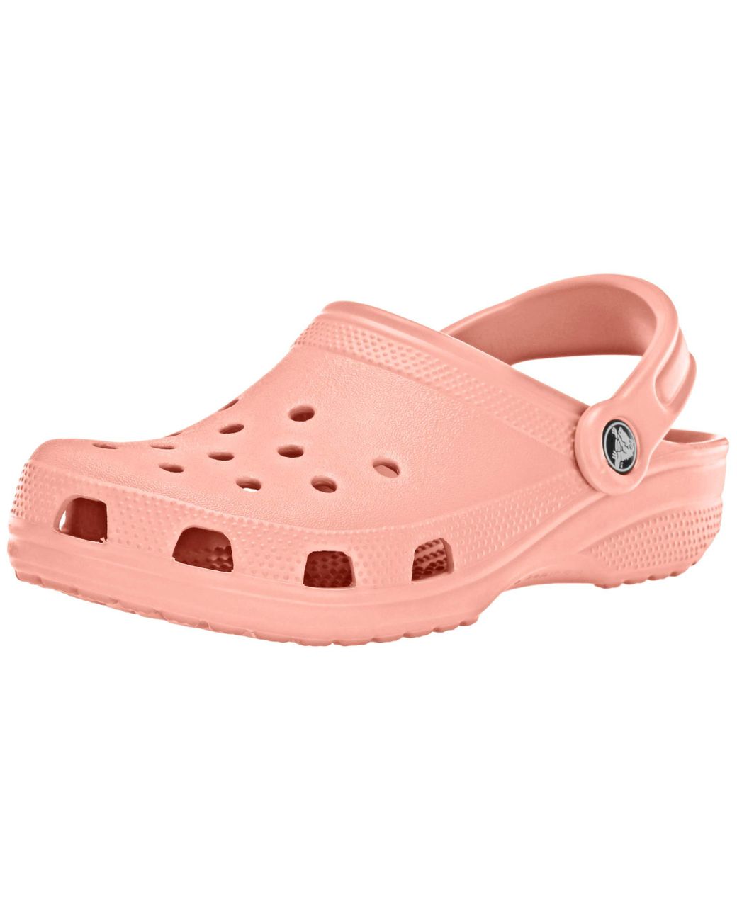 Crocs™ Classic Slip On Casual Water Shoe in Pink