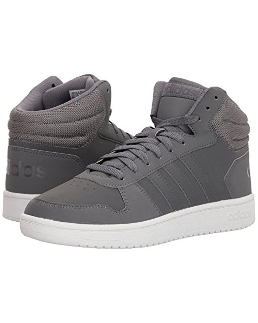 adidas Vs Hoops Mid 2.0 in Gray for Men | Lyst