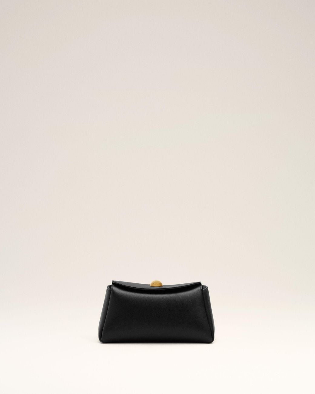 AMI Natural Cow Leather Mini Carrousel Bag