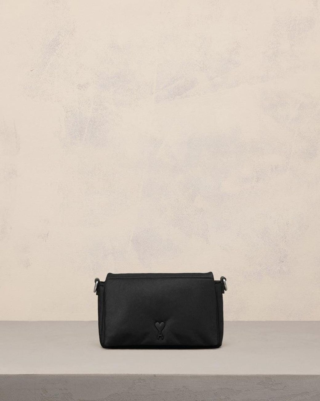 Ami Paris Ami De Coeur Lunch Box Bag in Natural | Lyst