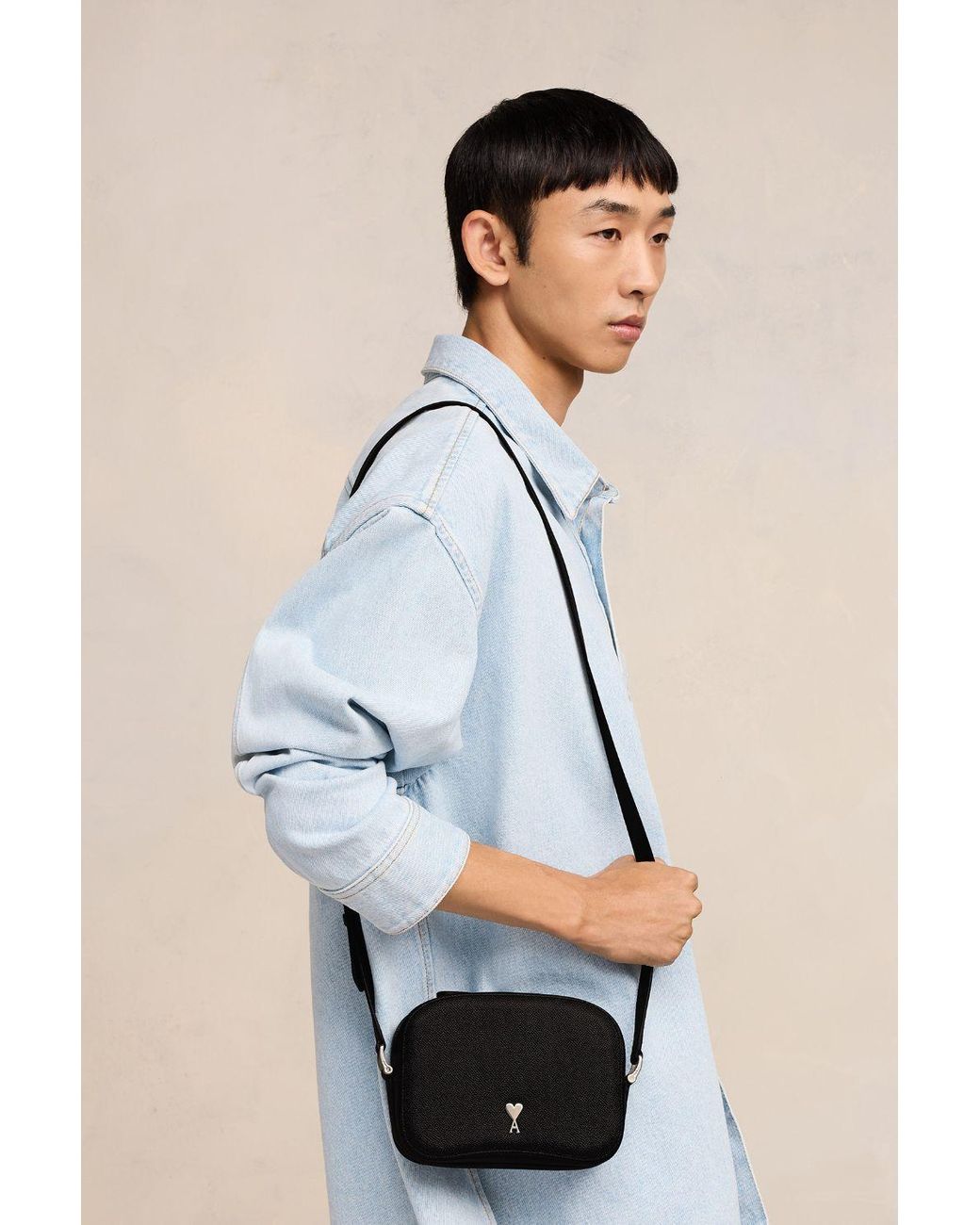 Ami Paris Paris Paris Camera Bag in Blue for Men | Lyst Ami Paris Paris Paris Camera Bag in Blue for Men | Lyst