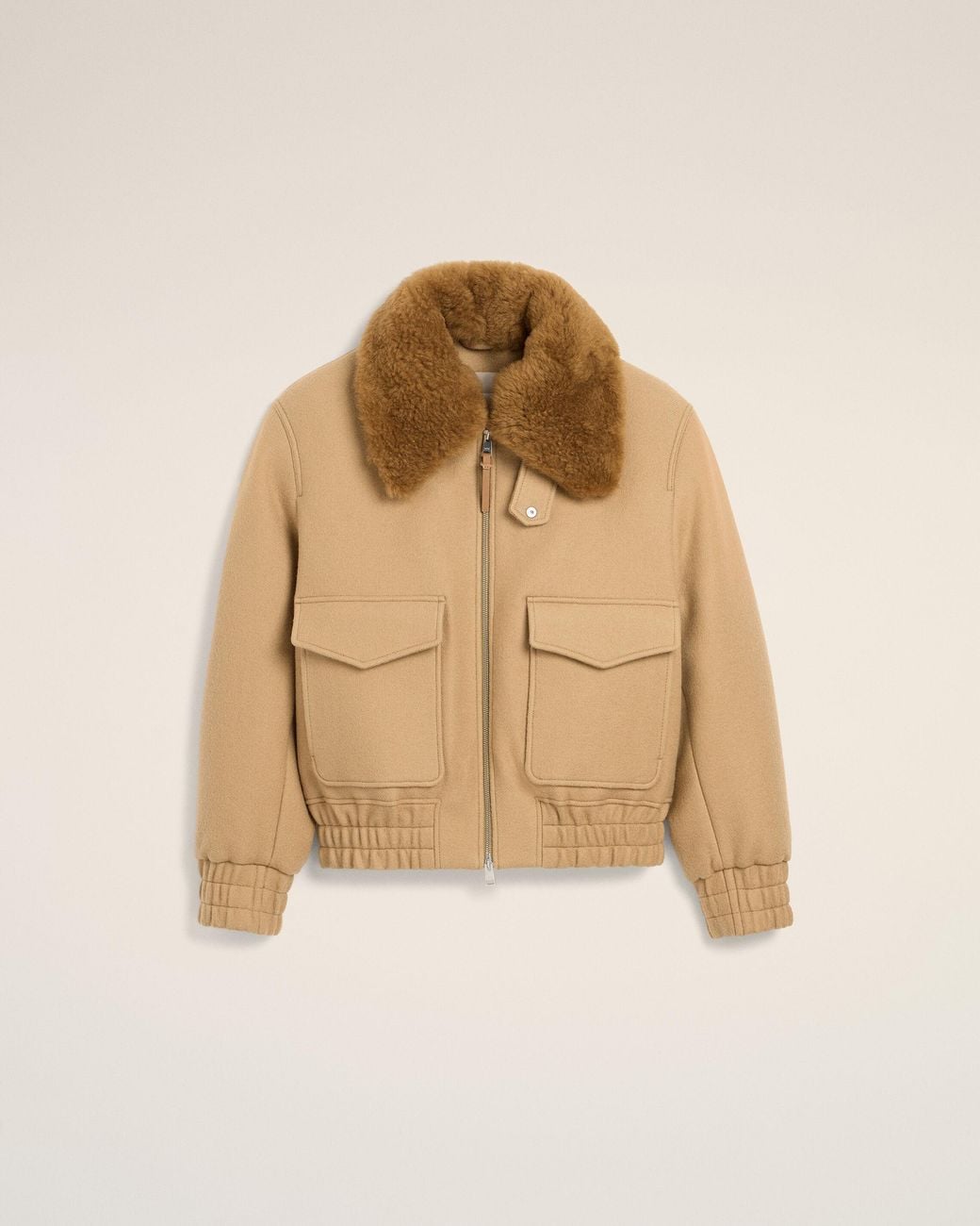 AMI Natural Wool Padded Jacket