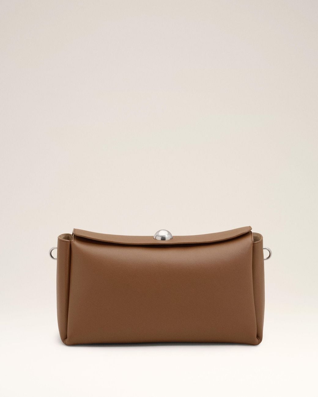 AMI Natural Medium Cow Leather Carrousel Bag