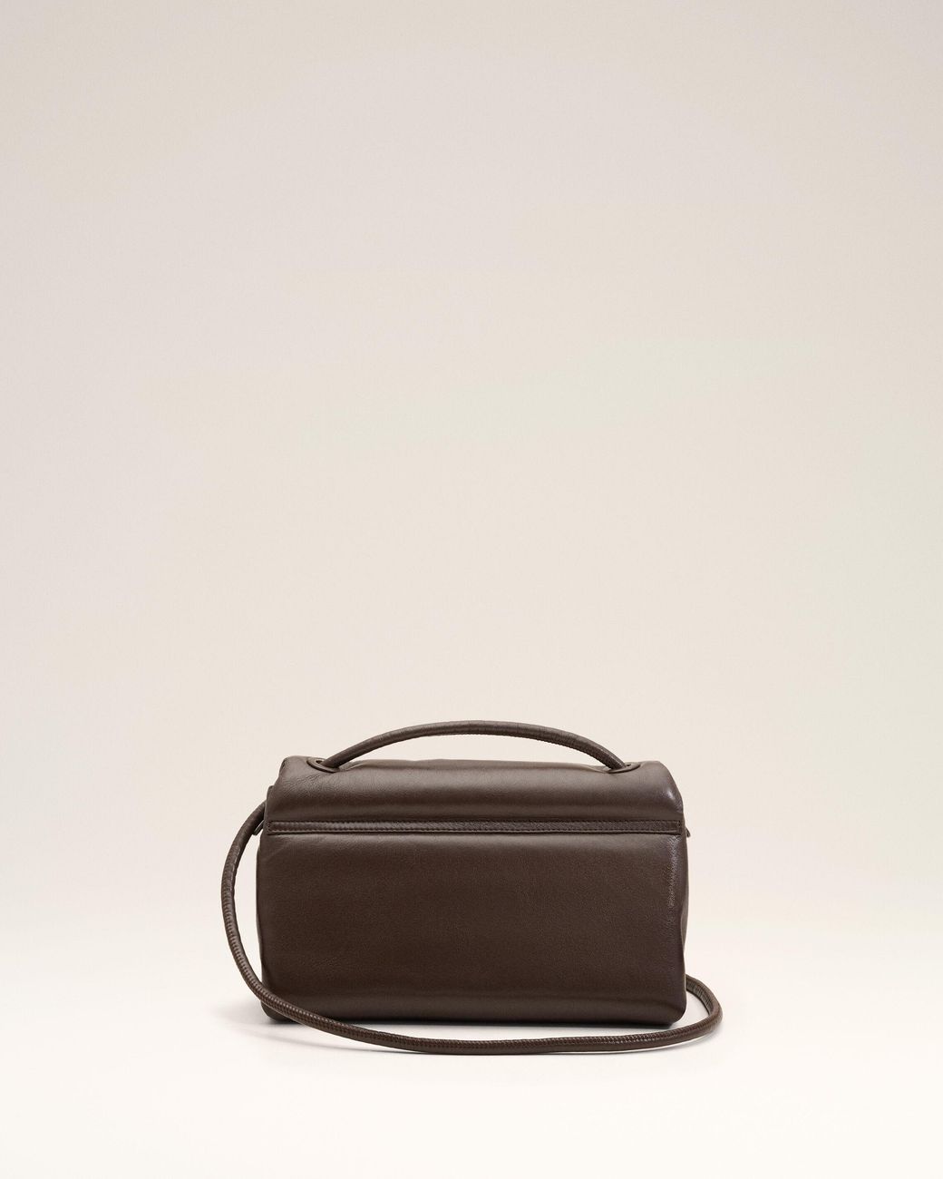 AMI Natural Cowhide Leather Voulez-Vous Bag