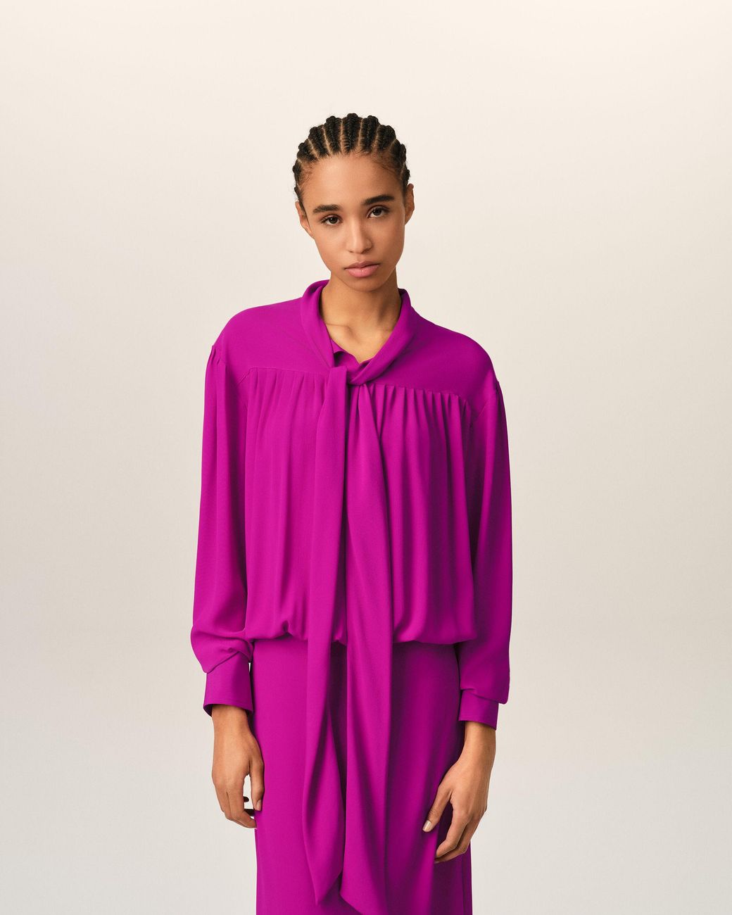 Abito Midi di AMI in Pink