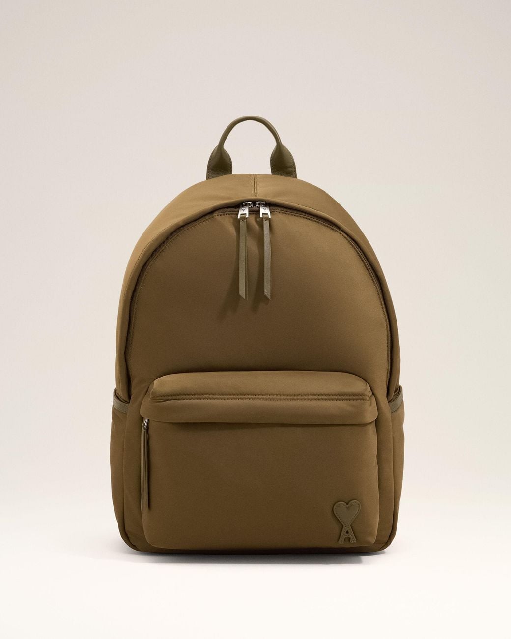 AMI Green Nylon Marcel Backpack