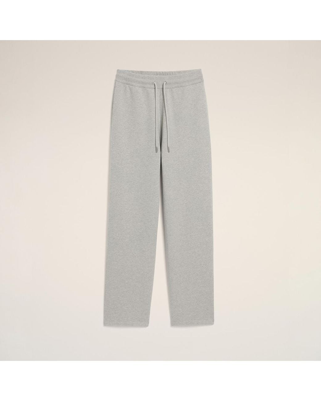 AMI Natural Cotton Track Pants With Ami De Coeur for men
