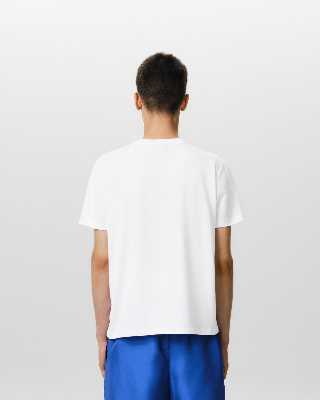 AMI Natural Cotton T-Shirt With Ami De Coeur for men