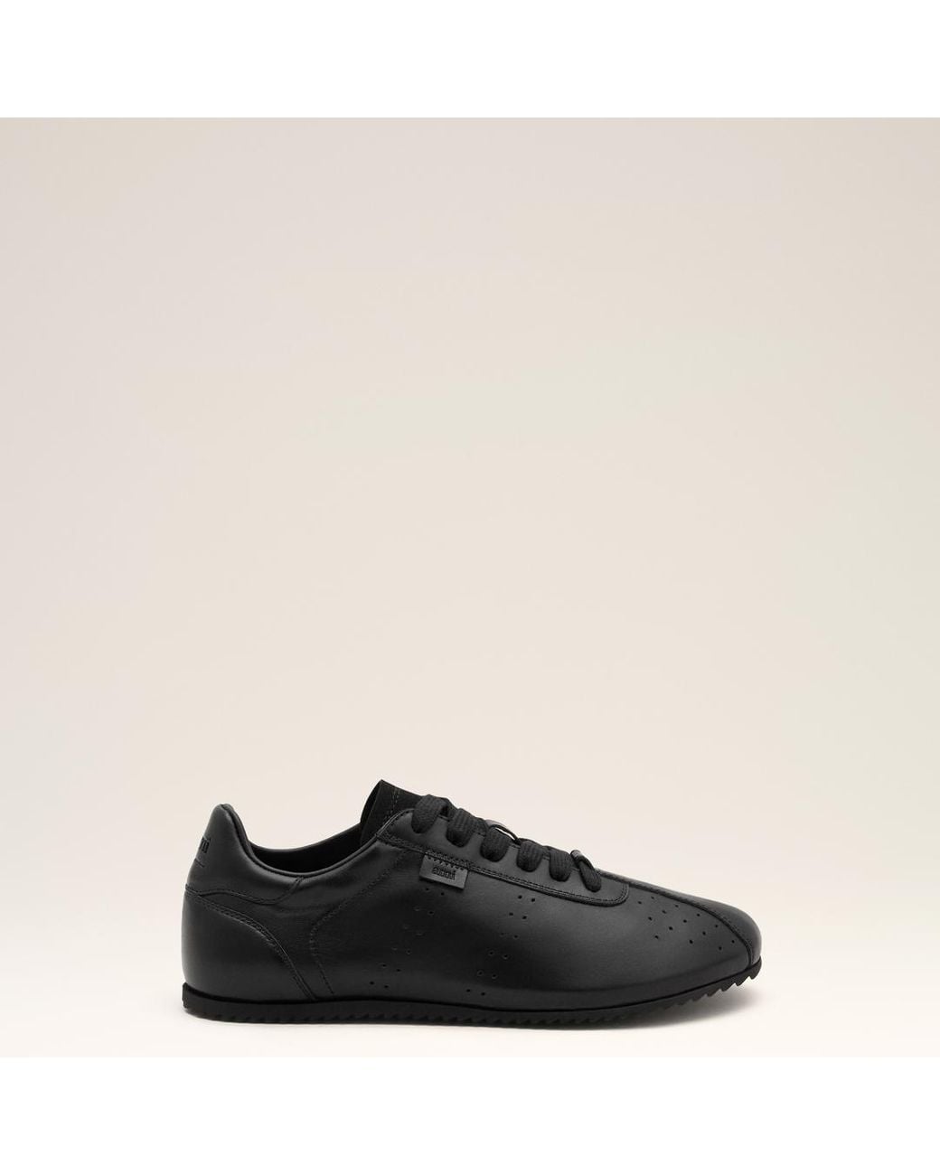 AMI Natural Cow Leather Soft Sneakers